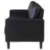 Coaster Fine Furniture 508361 Ruth - Upholstered Track Arm Sofa - Black
