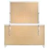 CoasterEveryday 205893M Barzini - 7-Drawer Dresser With Mirror - White