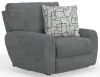 Jackson Furniture Industries 622107-1965/18-2374/48 Jackson Furniture Industries 622107-1965/18-2374/48 Maxwell - Power Deep Seat Lay Flat Recliner - Dolphin