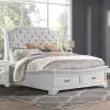 New Classic 00-493W-200 New Classic 00-493W-200 Lyndhurst - 6/0 Western King Bed - White