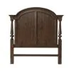 Liberty Furniture 512-BR01 Arden Road - Queen Arched Poster Headboard - Satin Cherry