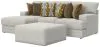 Jackson Furniture Industries 2240/75/42/12-26 Jackson Furniture Industries 2240/75/42/12-26 Tori - 2 Piece Sofa Chaise With Comfort Coil Seating, 41