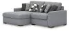 Benchcraft® 61305S11 Benchcraft® 61305S11 Bealton - 2-Piece Sectional With LAF Corner Chaise - Salt And Pepper