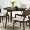 New Classic D1078-14 Rex - Guitar Pick Corner Table - Walnut