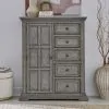 Liberty Furniture 361G-BR42 Liberty Furniture 361G-BR42 Big Valley - Door Chest - Graystone