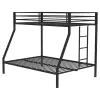 Coaster Fine Furniture 460365BLK Alevera - Metal Twin Over Full Bunk Bed With Ladder - Black