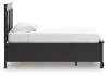 Ashley Furniture B687B21 Ashley Furniture B687B21 Lanolee - Twin Panel Storage Bed - Black