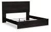 Ashley Furniture B2589B4 Ashley Furniture B2589B4 Belachime - King Panel Bed - Black