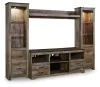Ashley Furniture W446W2 Ashley Furniture W446W2 Trinell - 4 Pc. - Entertainment Center - 63