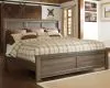 Ashley Furniture B251B14 Ashley Furniture B251B14 Juararo - California King Panel Bed - Dark Brown