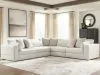 Ashley Furniture PC66004S17 Ashley Furniture PC66004S17 Ashbourne Estate - 5-Piece Sectional - Snowstone