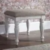 Liberty Furniture 244-BR99 Magnolia Manor - Vanity Stool - Antique White