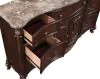 New Classic B532-050 Constantine - Dresser With Marble Top - Cherry