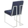 CoasterElevations 192494 Cisco - Velvet Upholstered Dining Side Chair (Set of 2) - Chrome