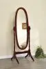 CoasterEveryday 3101 Foyet - Wood Adjustable Full Length Cheval Mirror - Merlot