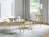CoasterEssence 723917 Kaelyn - Round Mirror Top End Table - Gold