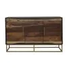CoasterElevations 953466 Zara - 2-Door Wood Accent Storage Cabinet - Black Walnut