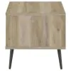 Coaster Fine Furniture 701037 Welsh - Square Engineered Wood Side End Table Antique Pine - Distressed Pine