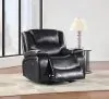 Coaster Fine Furniture 610246 Camila - Upholstered Glider Recliner Chair - Black