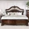 Furniture of America CM7311Q-BED Menodora - Queen Bed - Brown Cherry