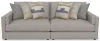 Jackson Furniture Industries 2405/36/37-18 Jackson Furniture Industries 2405/36/37-18 Trevor - 2 Piece Extra Deep Oversized Sofa - Nickel