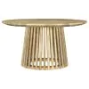 Coaster Fine Furniture 710608-S3 Touhy - 3 Piece Round Coffee And End Table Set - Natural Mango