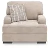 Benchcraft® 5990223 High Profile - Chair and a Half - Taupe