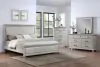 New Classic 00-B3941-14C New Classic 00-B3941-14C Silver Sands - 6/6 King 4 Piece Bedroom Set (Bed, Dresser, Mirror, Chest) - Gray