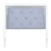 Liberty Furniture 781-BR17HU Liberty Furniture 781-BR17HU Reflections - Full Upholstered Panel Headboard With Lights - Pearl White