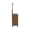 Liberty Furniture 930-BR-DM Carolina Park - Dresser & Mirror - Amber Brown