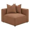 CoasterElevations 551592 Jennifer - Upholstered Corner Chair - Terracotta