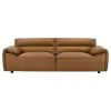 Coaster Fine Furniture 509501 Buxton - Top Grain Leather Upholstered Sofa - Orange