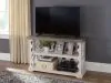 Ashley Furniture T814-5 Havalance - Console Sofa Table - Gray / White