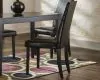 Ashley Furniture D250-02 Ashley Furniture D250-02 Kimonte - Dining UPH Side Chair (Set of 2) - Dark Brown