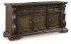 Ashley Furniture D947-80 Maylee - Dining Room Buffet - Dark Brown