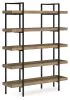 Ashley Furniture H632-70 Montia - Bookcase - Light Brown