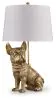 Ashley Furniture L317054 Wadeland - Poly Table Lamp - Gold Finish