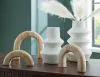 Ashley Furniture A2C00214 Maddwarth - Accessory Set (Set of 5) - White / Natural Brown