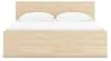 Ashley Furniture EB9632B18 Ashley Furniture EB9632B18 Onita - Queen Panel Platform Bed With 2 Side Storage - Natural