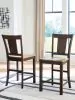 Ashley Furniture PCD651-124 Rylandeen - Barstool (Set of 2) - Light Brown / Dark Brown