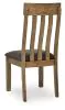 Ashley Furniture PCD592-01 Urbinforte - Dining Upholstered Side Chair (Set of 2) - Light Brown