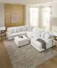 Ashley Furniture PC66906S11 Misty-Lakes - 5-Piece Sectional With RAF Corner Chaise - Chalk