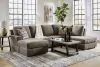 Ashley Furniture 29402S1 O'Phannon - Right Arm Facing Corner Chaise 2 Pc Sectional - Putty