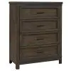 Liberty Furniture 759-BR40 Thornwood Hills - 4 Drawer Chest - Rock Beaten Brown