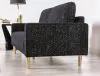 Furniture of America FM61000BK-SF Elverum - Sofa - Black