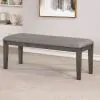 Furniture of America CM3716BN Viana - Bench - Gray / Light Gray