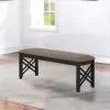 New Classic D4832B-25 Potomac - Dining Bench - Brown / Black