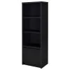 Coaster Fine Furniture 706224 Winfield - 3-Sheld Media Tower Entertainment Pier - Black