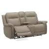 Liberty Furniture 7030CS-23P Cora - Loveseat With Console P3 & ZG - Aline Cashmere