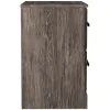 Ashley Furniture B2587-92 Ralinksi - Two Drawer Night Stand - Gray